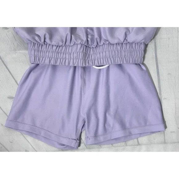 Wilo The Label Shorts Womens S Purple Lined Running Athletic Drawstring 2 in 1 - Picture 5 of 8